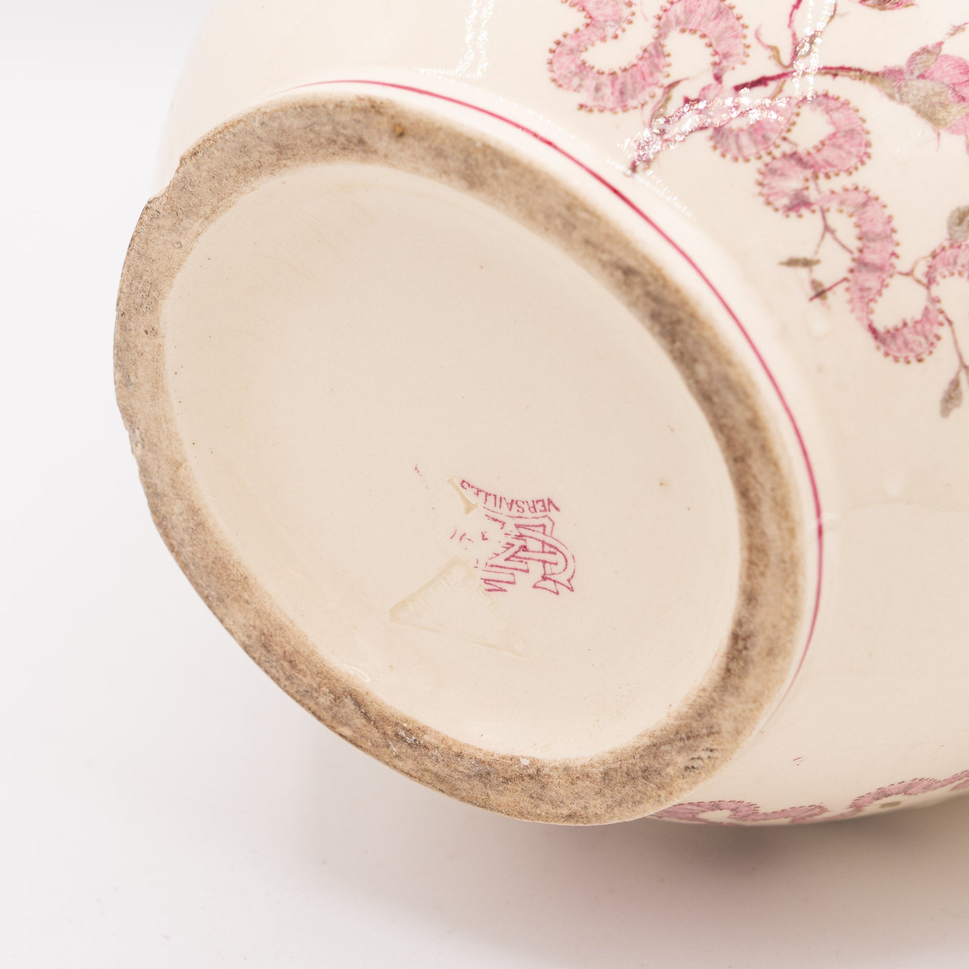 Sarreguemines “Versailles” Ewer – Utzschneider & Cie - 1900s - Pitcher & Jugs - The Vintage Tales