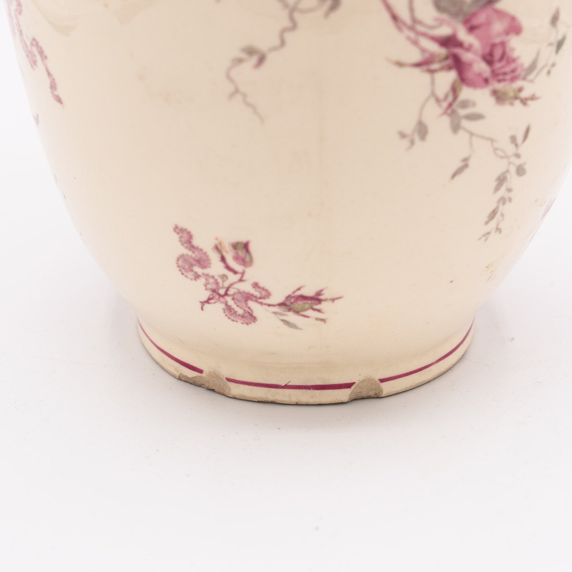 Sarreguemines “Versailles” Ewer – Utzschneider & Cie - 1900s - Pitcher & Jugs - The Vintage Tales