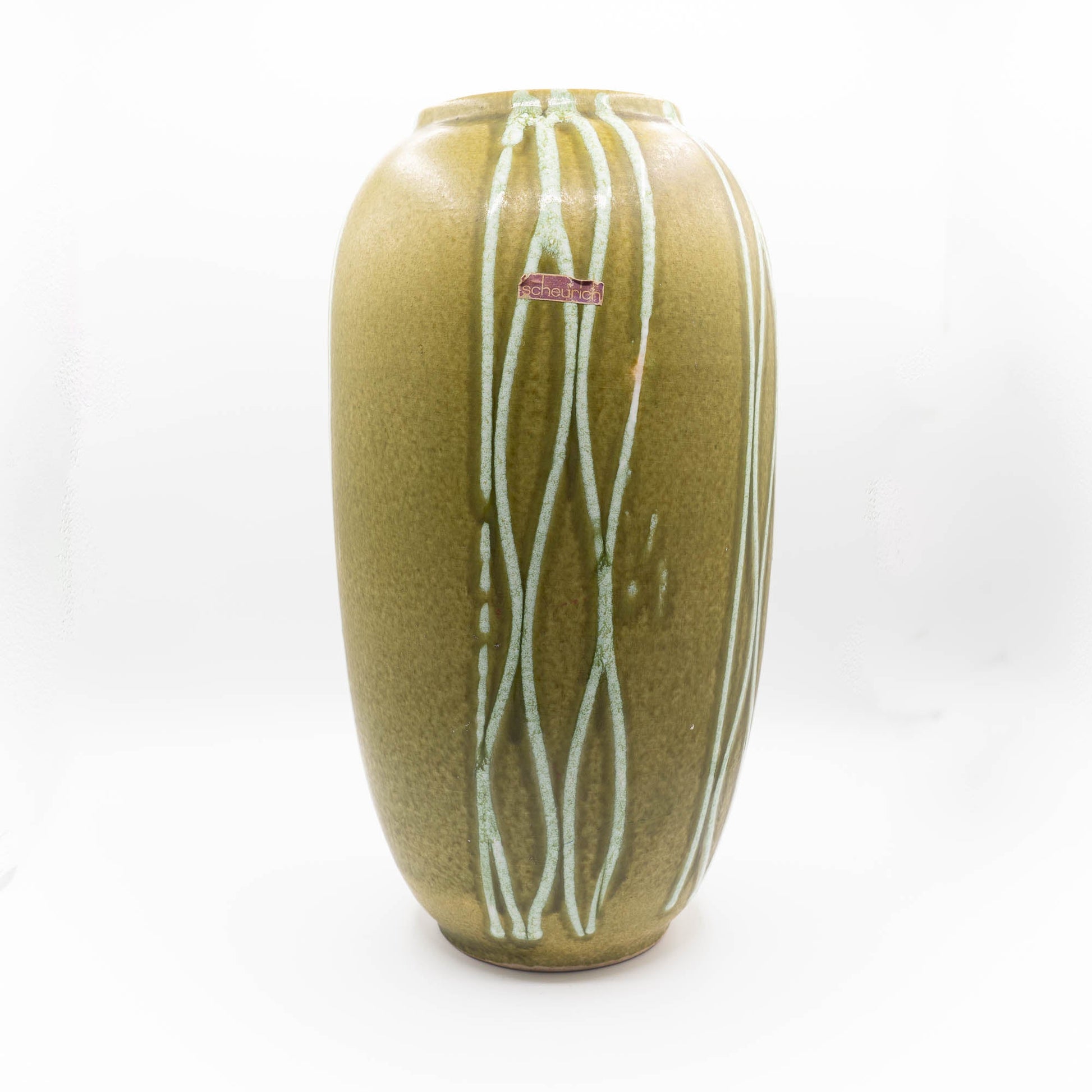Space Age XL Floor Vase in Green - Form 546 - 42 - Scheurich - c1970s - Floor Vase - The Vintage Tales