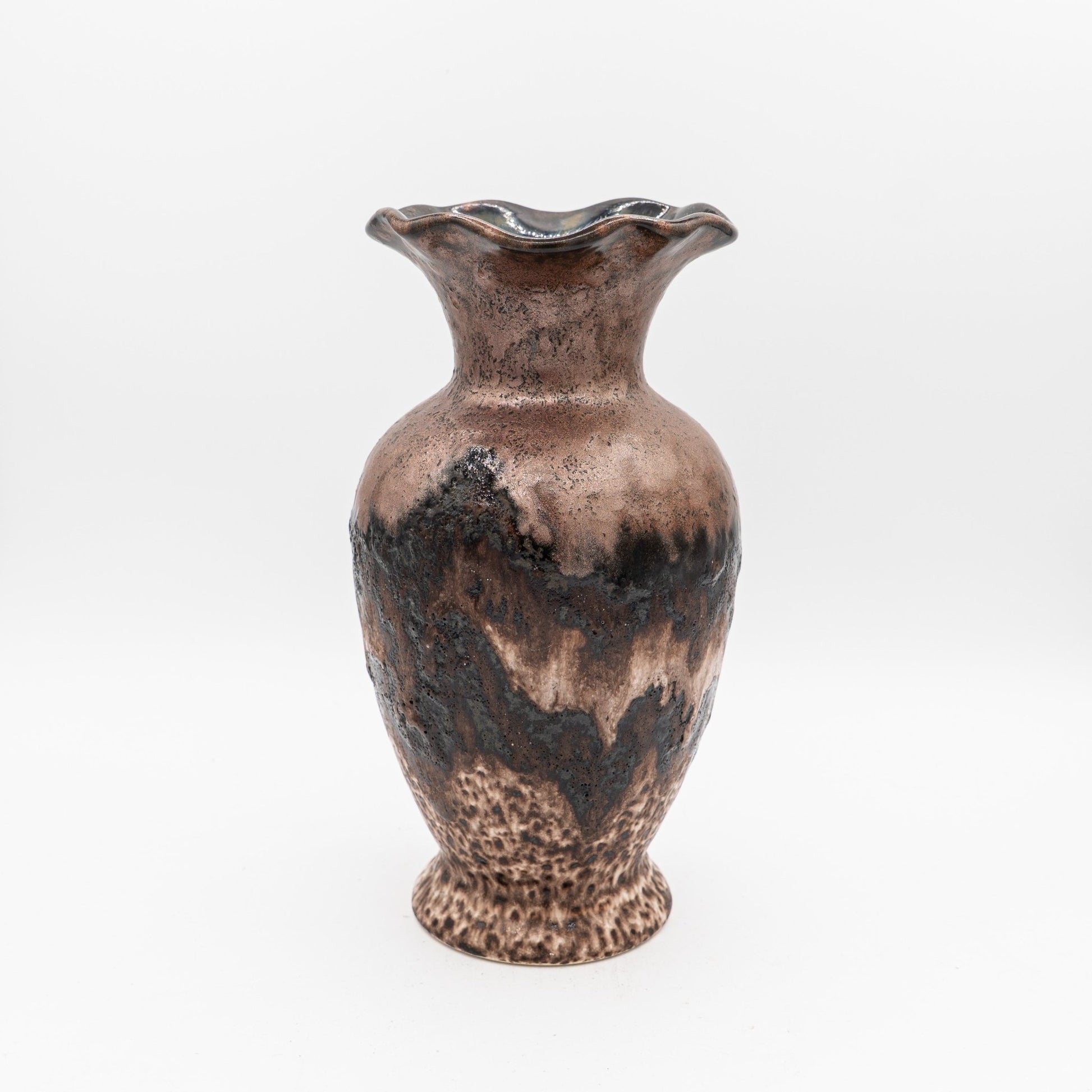 Stunning Mid - Century Vase in Metallic Brown - Dümler & Breiden 1194/26 - 1960s - Vase - The Vintage Tales