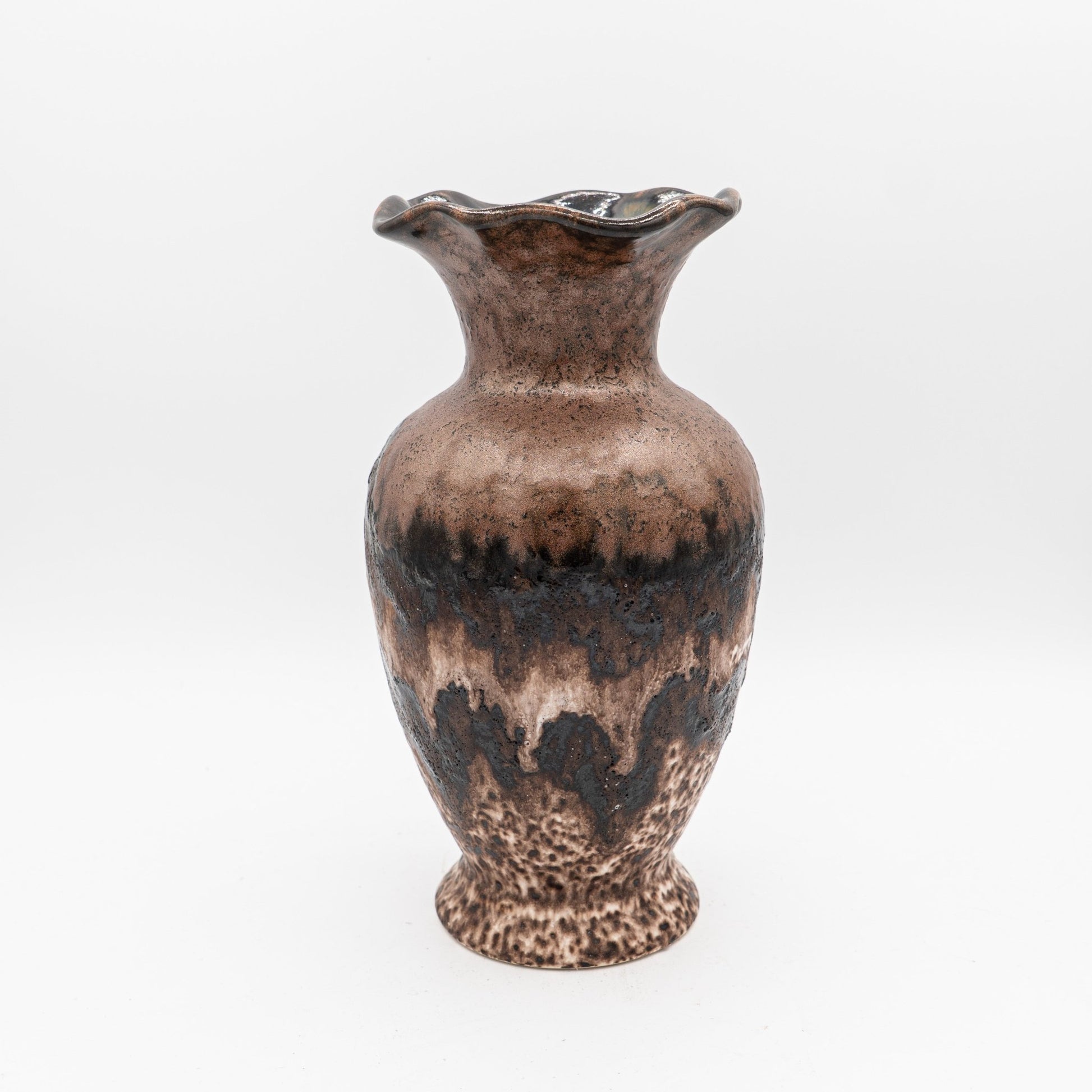 Stunning Mid - Century Vase in Metallic Brown - Dümler & Breiden 1194/26 - 1960s - Vase - The Vintage Tales