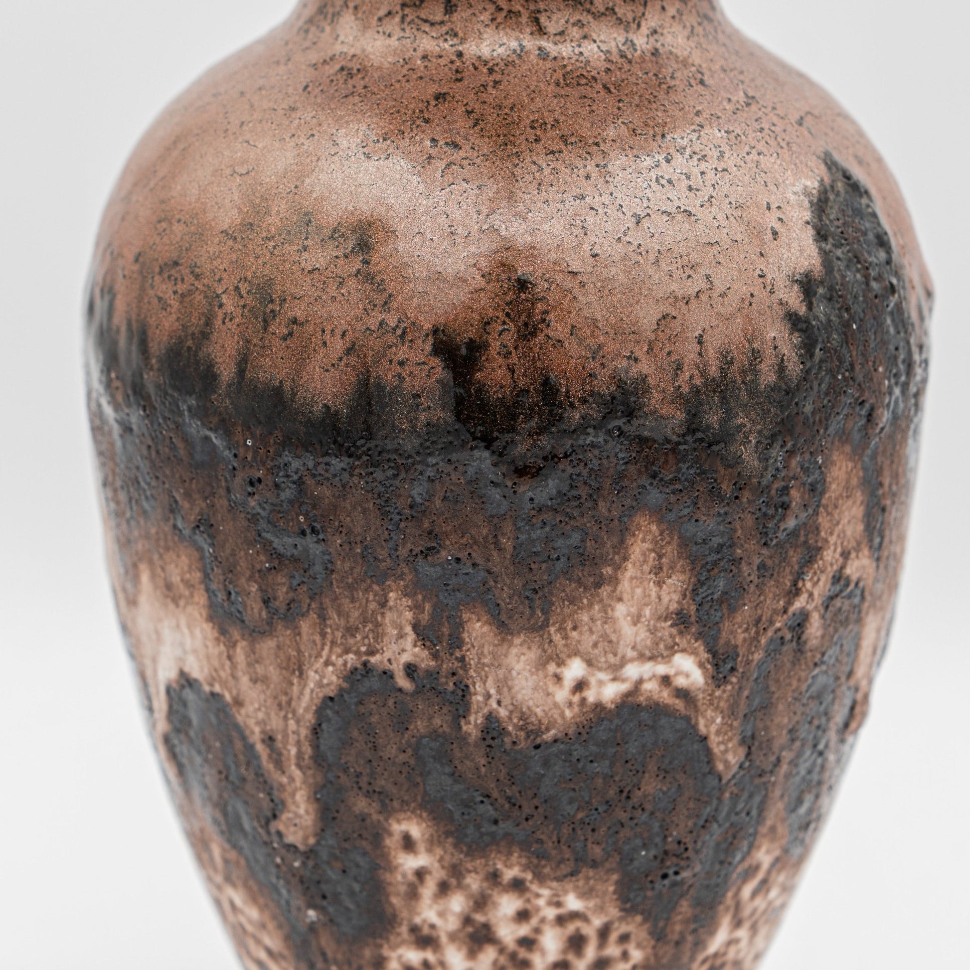 Stunning Mid - Century Vase in Metallic Brown - Dümler & Breiden 1194/26 - 1960s - Vase - The Vintage Tales