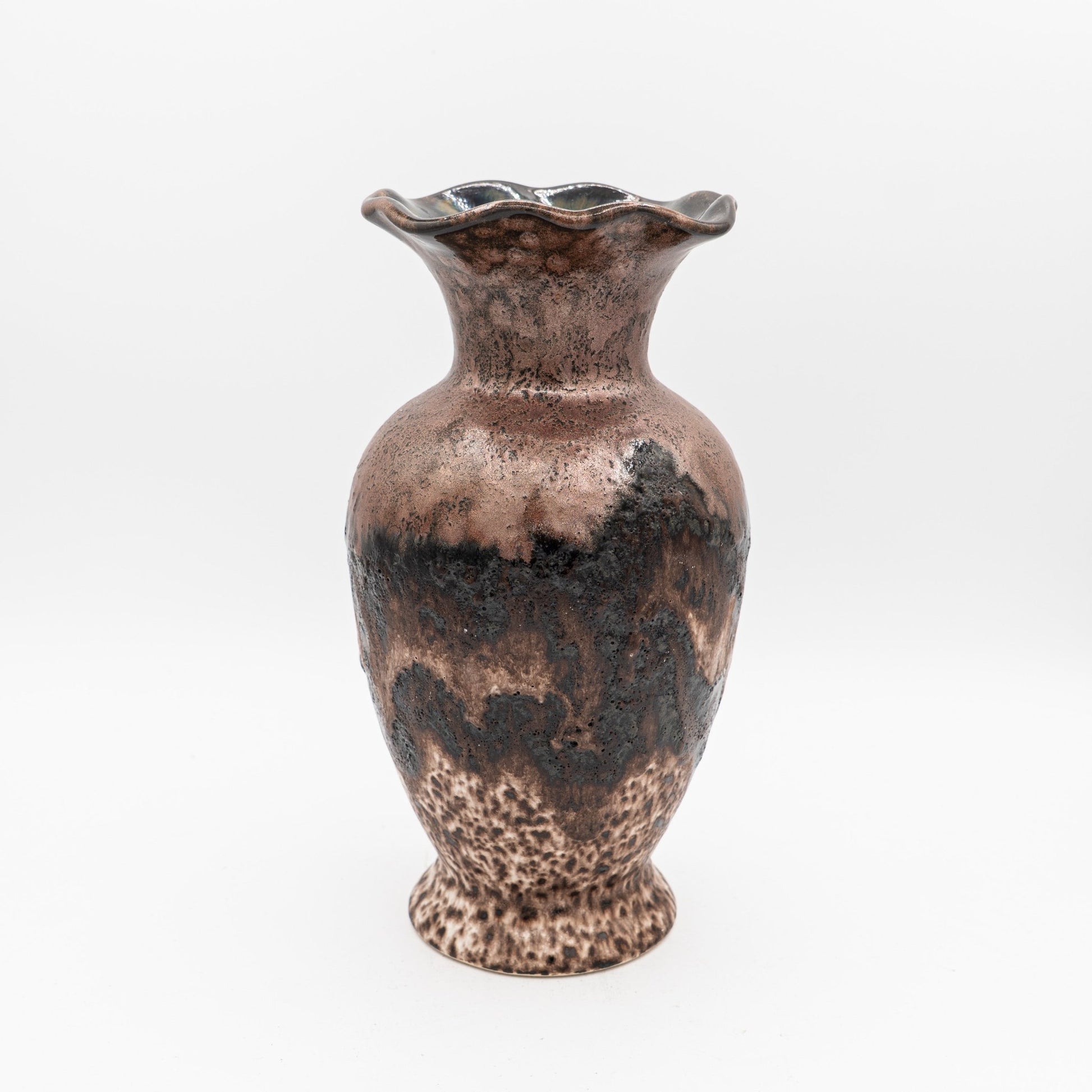 Stunning Mid - Century Vase in Metallic Brown - Dümler & Breiden 1194/26 - 1960s - Vase - The Vintage Tales