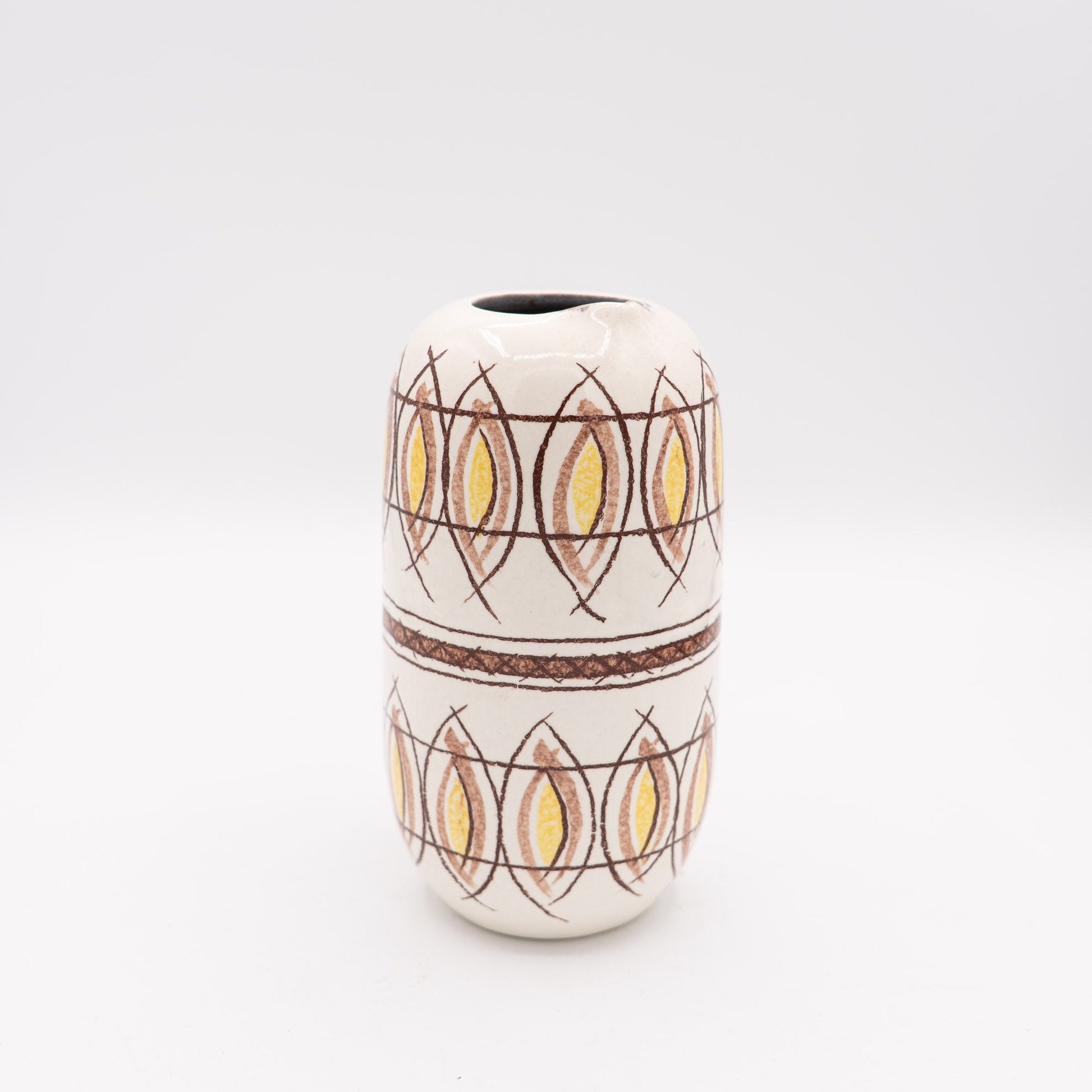 Swiss Mid - Century Handle Vase by Gustav Spörri – Ziegler Schaffhausen – c.1959 - Vase - The Vintage Tales