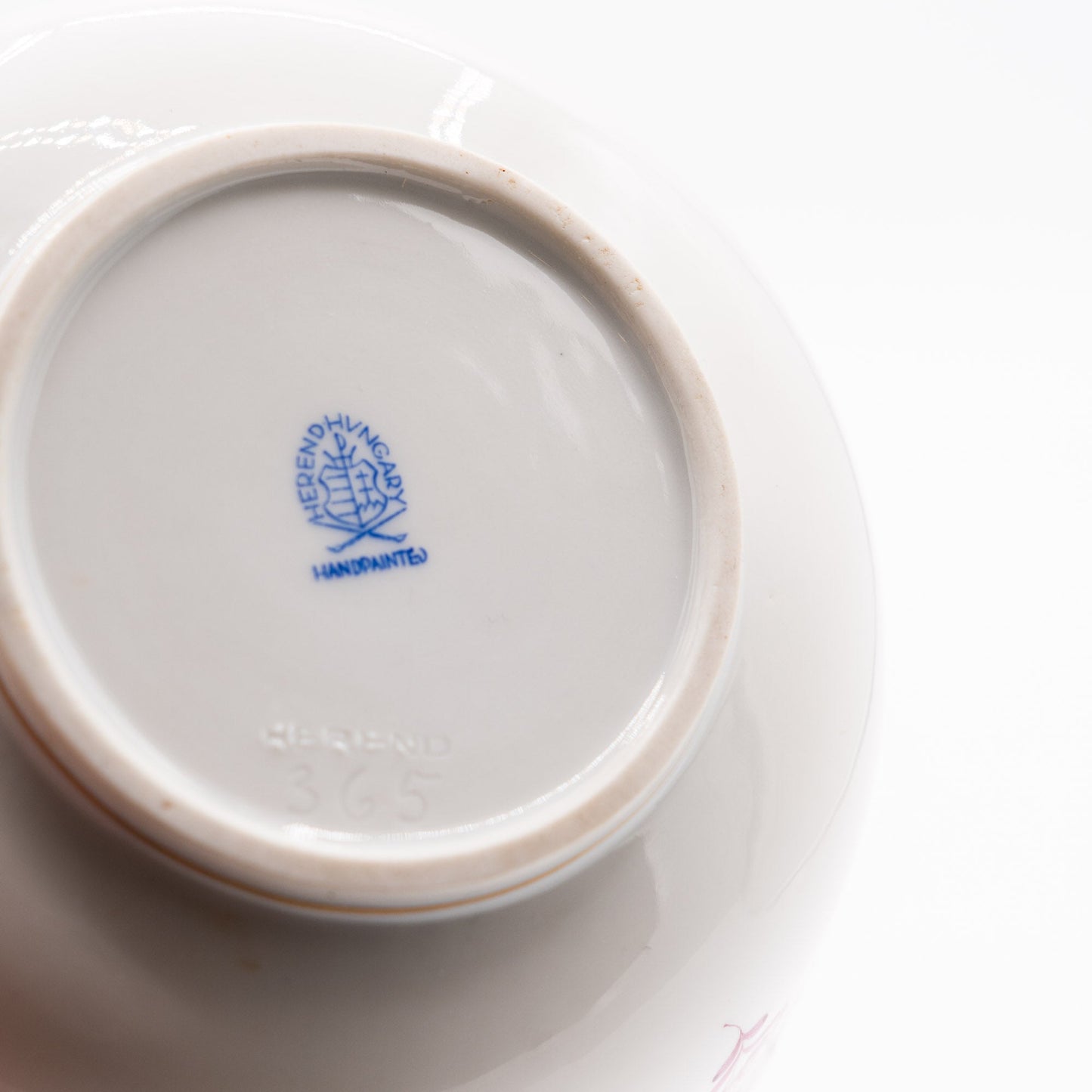 Vintage "Pink Apponyi" Bowl - Herend / Hungary - Bowl - The Vintage Tales