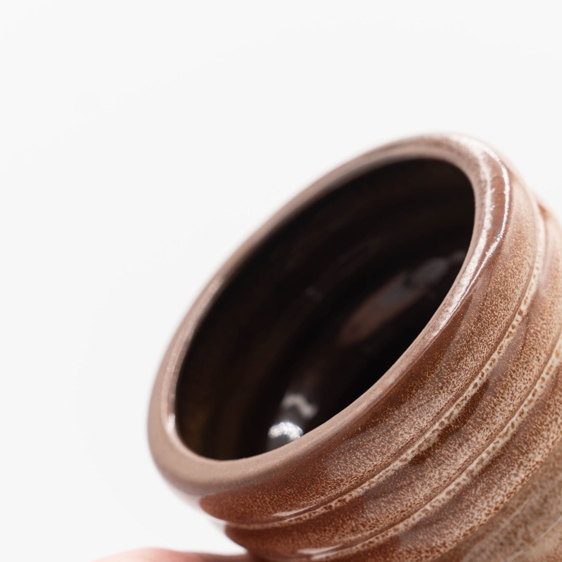 W. German Pottery Vase in Light Brown "Foligno" Decor - Form 289 - 27 - Scheurich - c1970s - Vase - The Vintage Tales